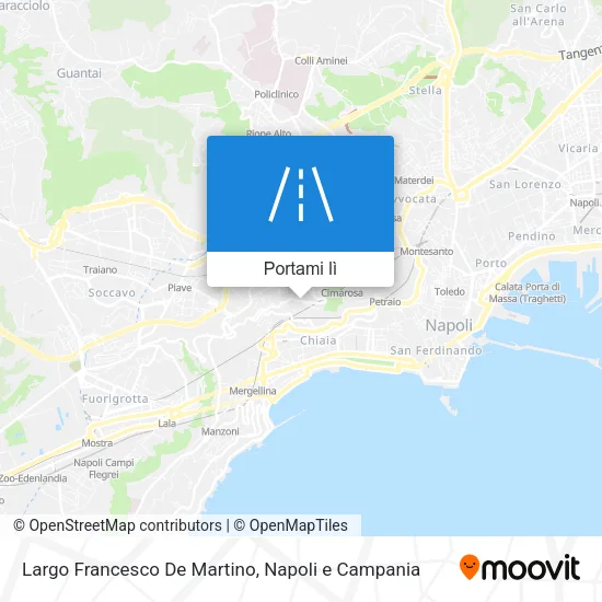 Mappa Largo Francesco De Martino