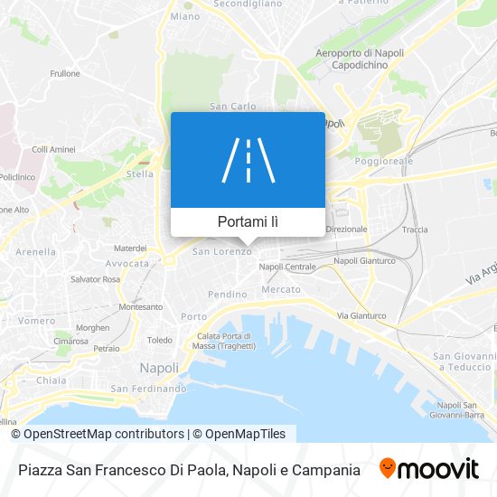 Mappa Piazza San Francesco Di Paola