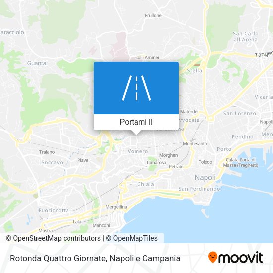 Mappa Rotonda Quattro Giornate