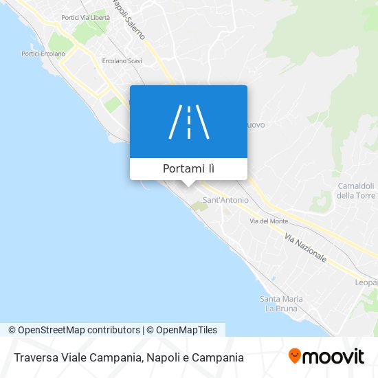 Mappa Traversa Viale Campania