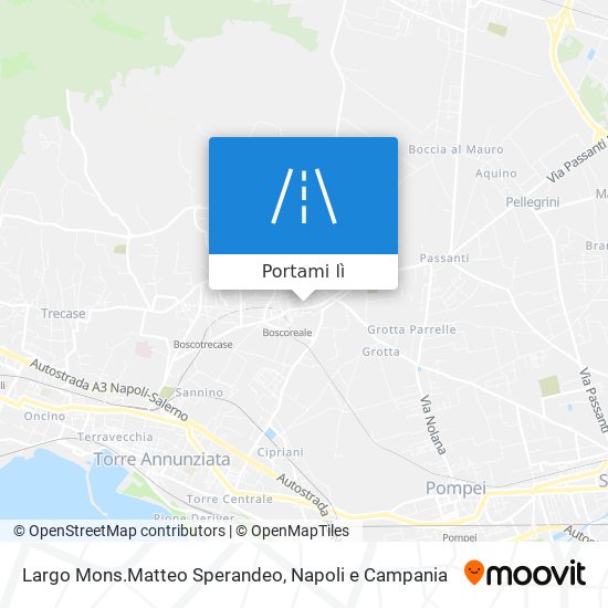 Mappa Largo Mons.Matteo Sperandeo