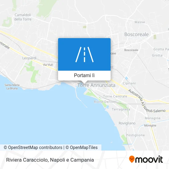 Mappa Riviera Caracciolo