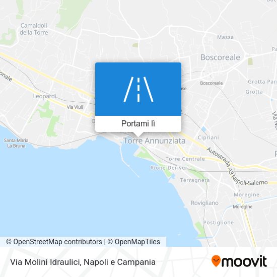 Mappa Via Molini Idraulici