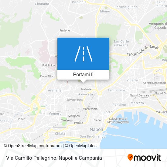 Mappa Via Camillo Pellegrino