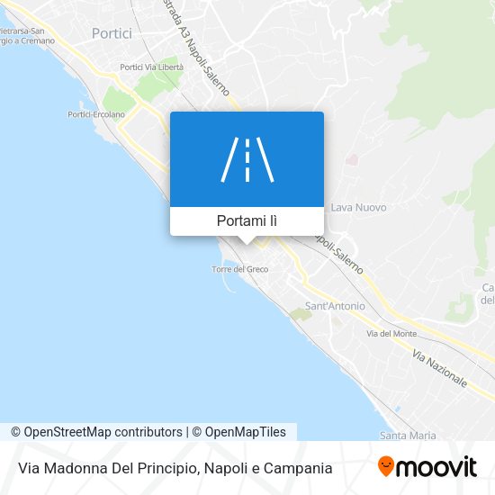 Mappa Via Madonna Del Principio