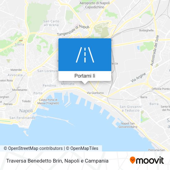 Mappa Traversa Benedetto Brin