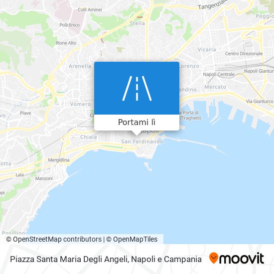 Mappa Piazza Santa Maria Degli Angeli