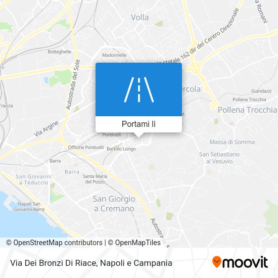 Mappa Via Dei Bronzi Di Riace