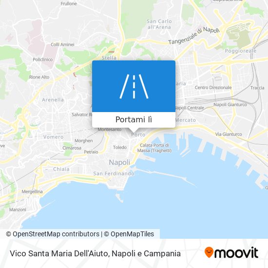 Mappa Vico Santa Maria Dell'Aiuto