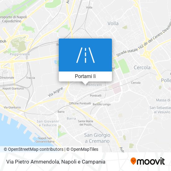 Mappa Via Pietro Ammendola