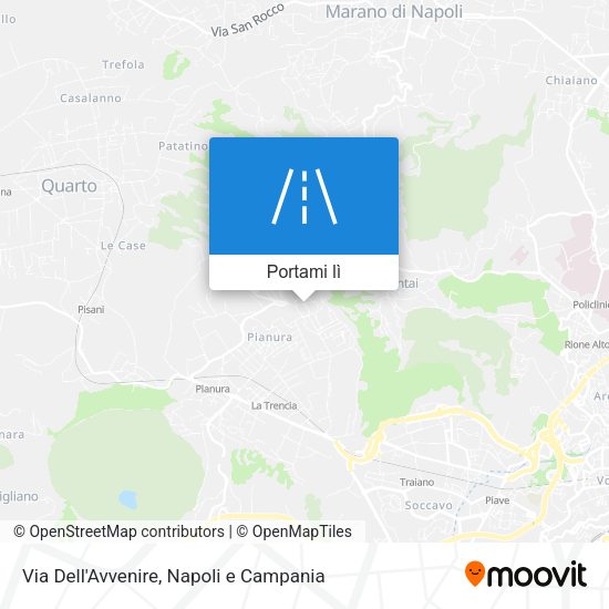 Mappa Via Dell'Avvenire