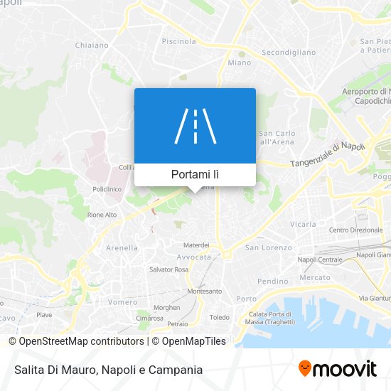 Mappa Salita Di Mauro