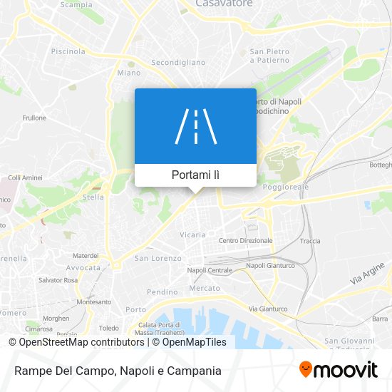 Mappa Rampe Del Campo