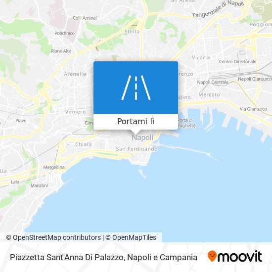 Mappa Piazzetta Sant'Anna Di Palazzo