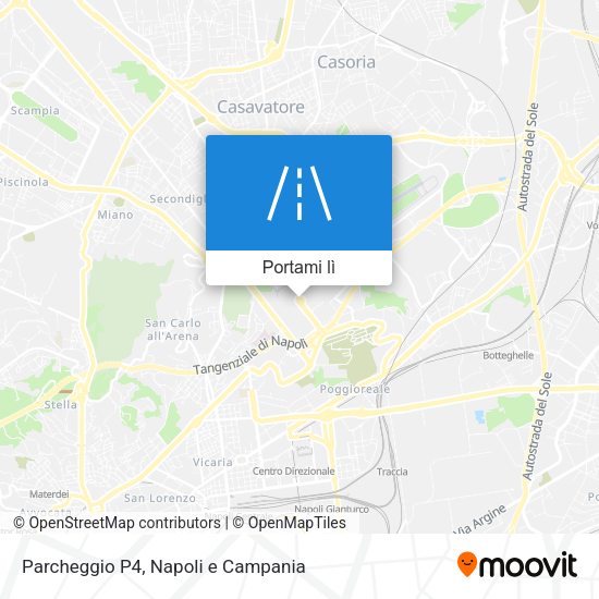 Mappa Parcheggio P4