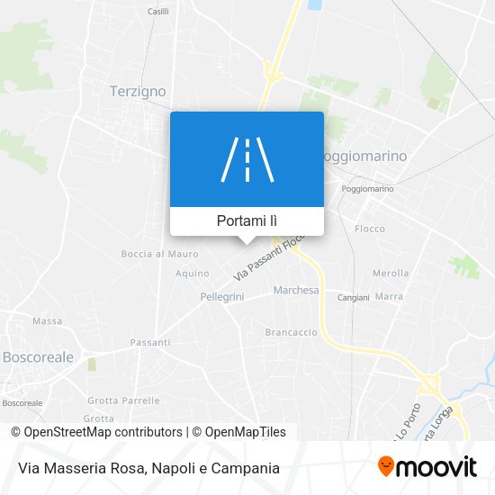 Mappa Via Masseria Rosa