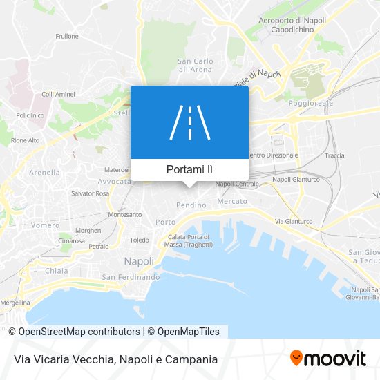 Mappa Via Vicaria Vecchia