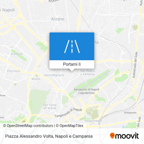 Mappa Piazza Alessandro Volta