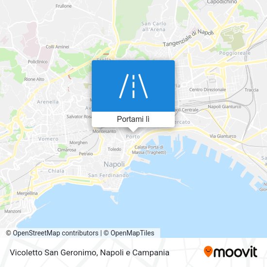 Mappa Vicoletto San Geronimo