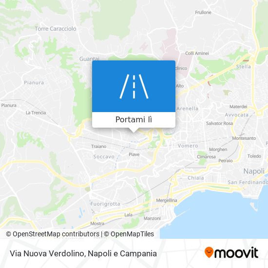 Mappa Via Nuova Verdolino