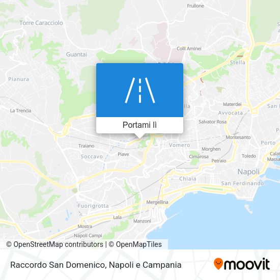 Mappa Raccordo San Domenico