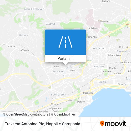Mappa Traversa Antonino Pio