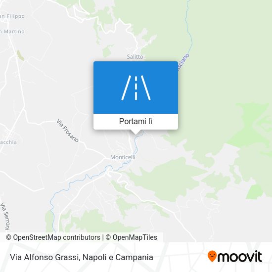 Mappa Via Alfonso Grassi