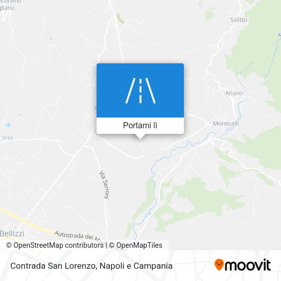 Mappa Contrada San Lorenzo