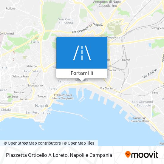 Mappa Piazzetta Orticello A Loreto