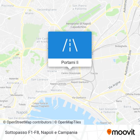 Mappa Sottopasso F1-F8