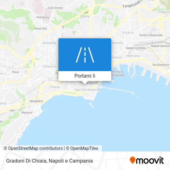 Mappa Gradoni Di Chiaia