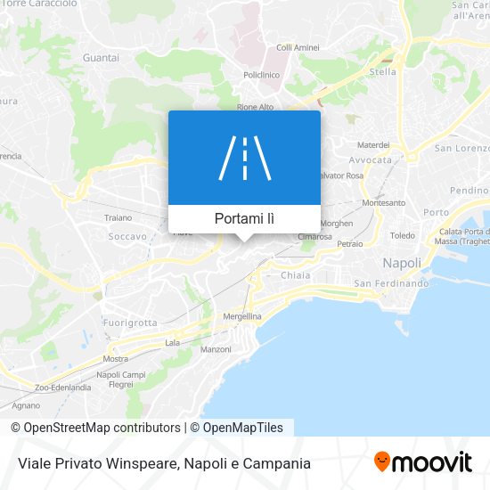 Mappa Viale Privato Winspeare