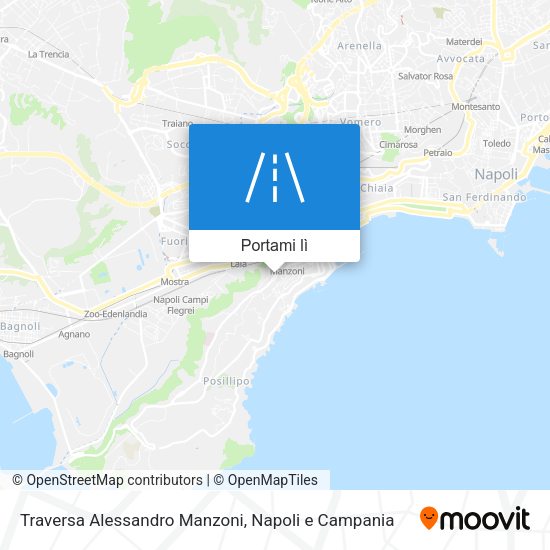 Mappa Traversa Alessandro Manzoni