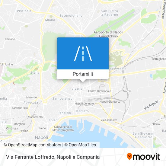 Mappa Via Ferrante Loffredo