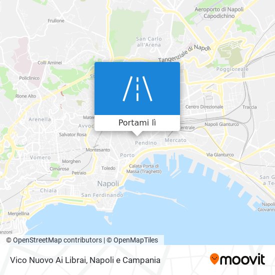 Mappa Vico Nuovo Ai Librai