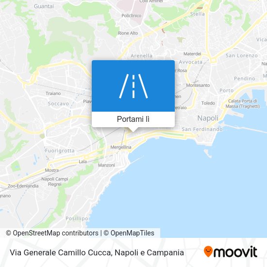 Mappa Via Generale Camillo Cucca