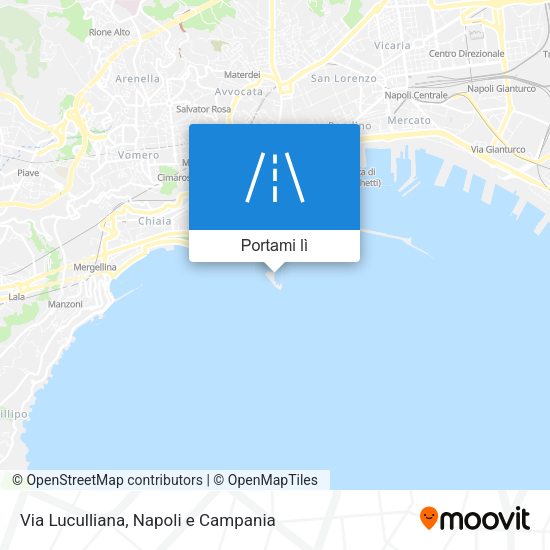Mappa Via Luculliana