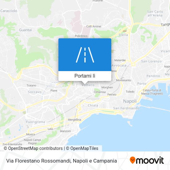 Mappa Via Florestano Rossomandi