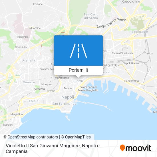 Mappa Vicoletto II San Giovanni Maggiore