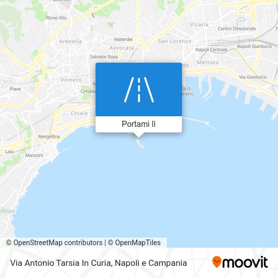Mappa Via Antonio Tarsia In Curia