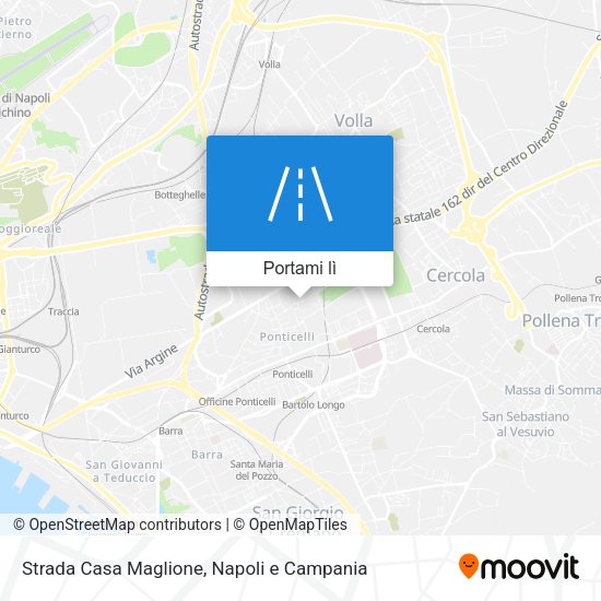 Mappa Strada Casa Maglione