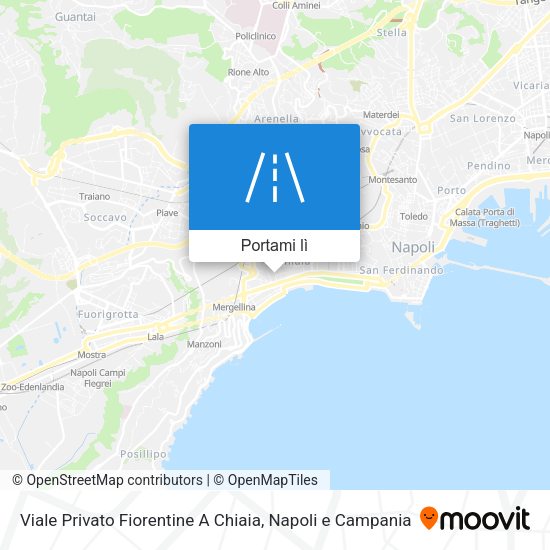 Mappa Viale Privato Fiorentine A Chiaia