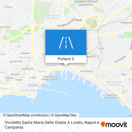 Mappa Vicoletto Santa Maria Delle Grazie A Loreto