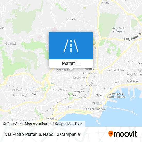 Mappa Via Pietro Platania