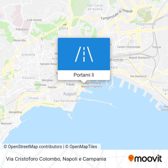 Mappa Via Cristoforo Colombo
