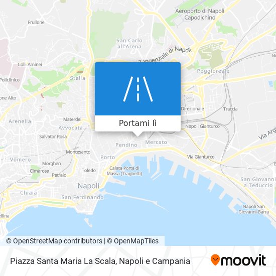 Mappa Piazza Santa Maria La Scala