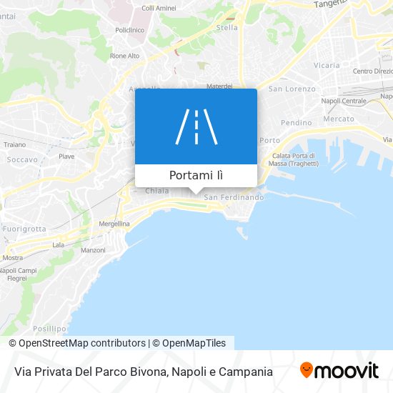 Mappa Via Privata Del Parco Bivona