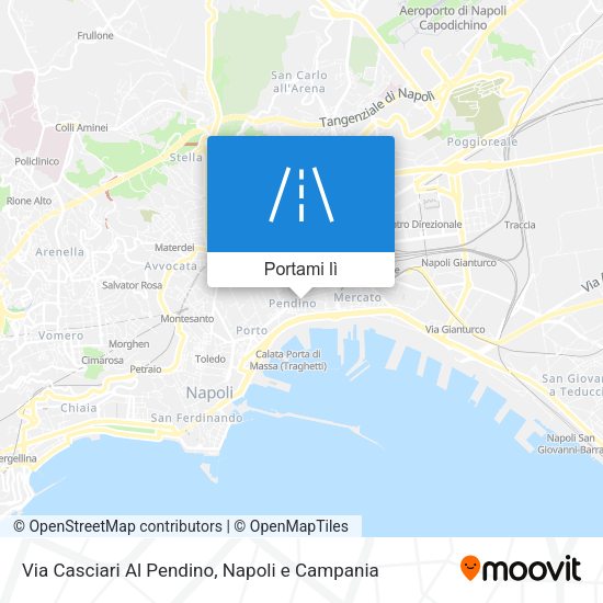 Mappa Via Casciari Al Pendino