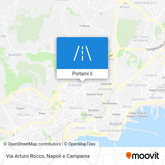 Mappa Via Arturo Rocco