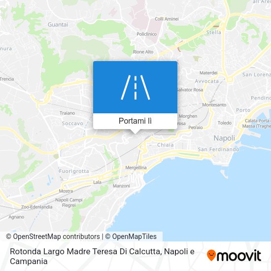 Mappa Rotonda Largo Madre Teresa Di Calcutta